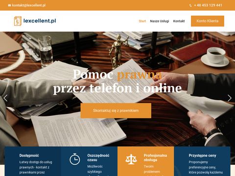 Lexcellent.pl - porady prawne przez telefon