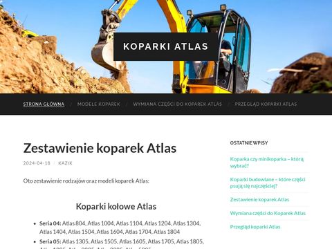Koparki-Atlas.pl - info