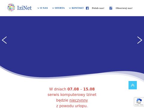 Izinet.eu - serwis komputerowy